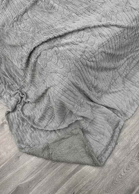 Плед 200х230 см (+-10см) на овчине 