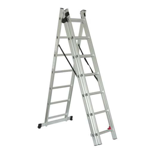 Драбина 7-ми сходинкова універсальна розкладна SIGMA Житомир - фото 7