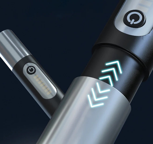 Ліхтарик з регульованим фокусом XHP50 1200мАг IPX4 Puluz XST-836 Київ - фото 2