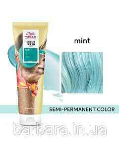 Тонуюча кремова маска Wella  COLOR FRESH Mint Мята Киев