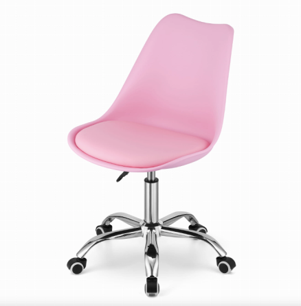 Офісне крісло Leobert Alba рожевий Київ
