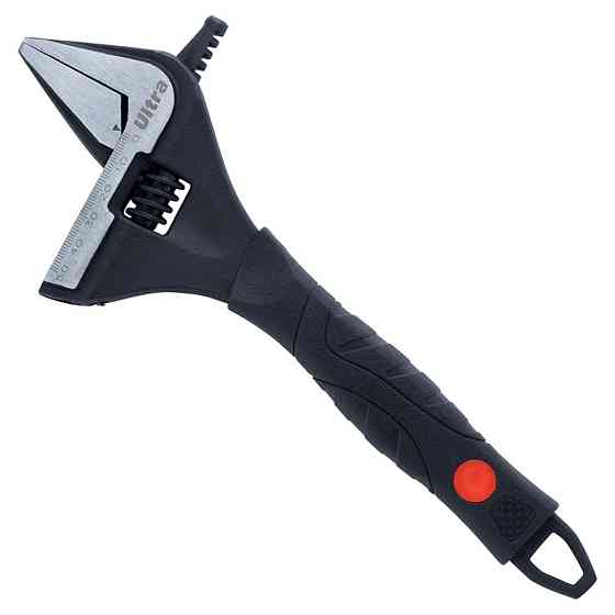 Ключ розвідний з тонкими губами 255мм, 0-50мм CrV ULTRA (4100132) Рівне