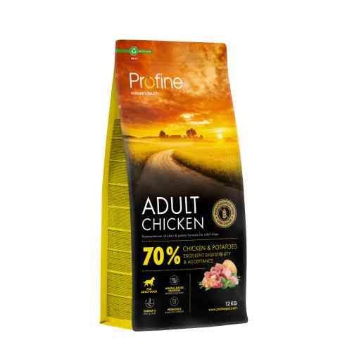 Корм сухий Profine Chicken and Potatoes для дорослих собак всіх порід, з куркою та картоплею, 12 кг Київ