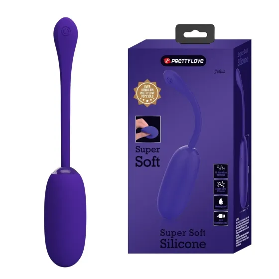 Перезаряжаемое вибро яйцо Pretty Love - Julius EGG Purple, BI-014653-3 Sex Aura Киев