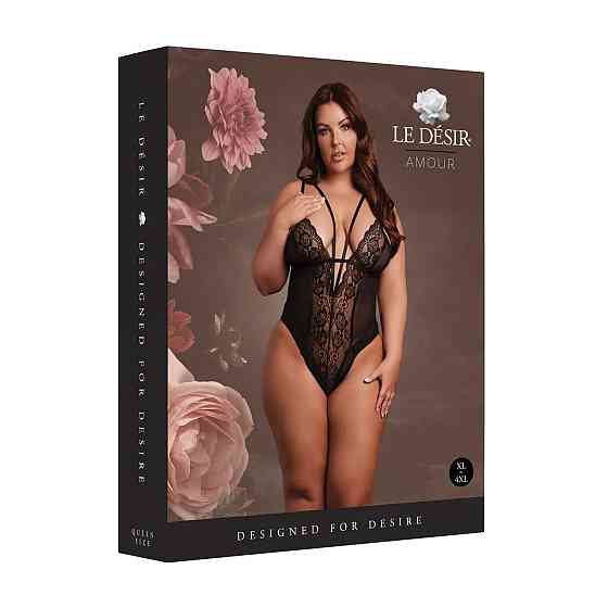 Еротичний боді Bodysuit with Adjustable Sliders Plus Size Sex Aura Київ
