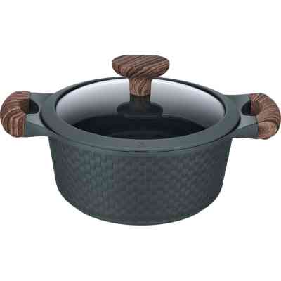 Каструля Resto Ran чорна 20 см 2.4 л (93901) Вінниця