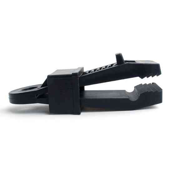 Зажимы для тента 5 шт, прищепки-крокодилы для брезента с отверстием, пластиковые крепления Киев