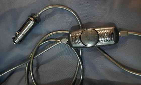 Електроковдра автомобільне туристичне 150х100 см 12 V, синє Вінниця