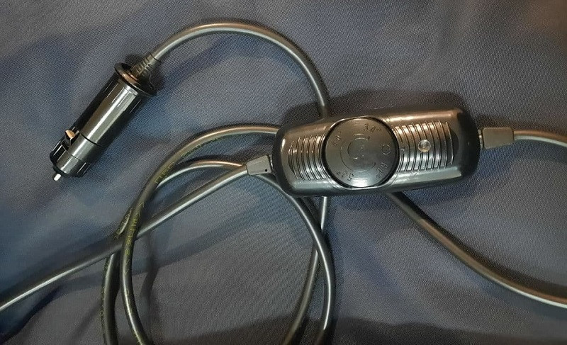 Електроковдра автомобільне туристичне 150х100 см 12 V, синє Винница - изображение 2