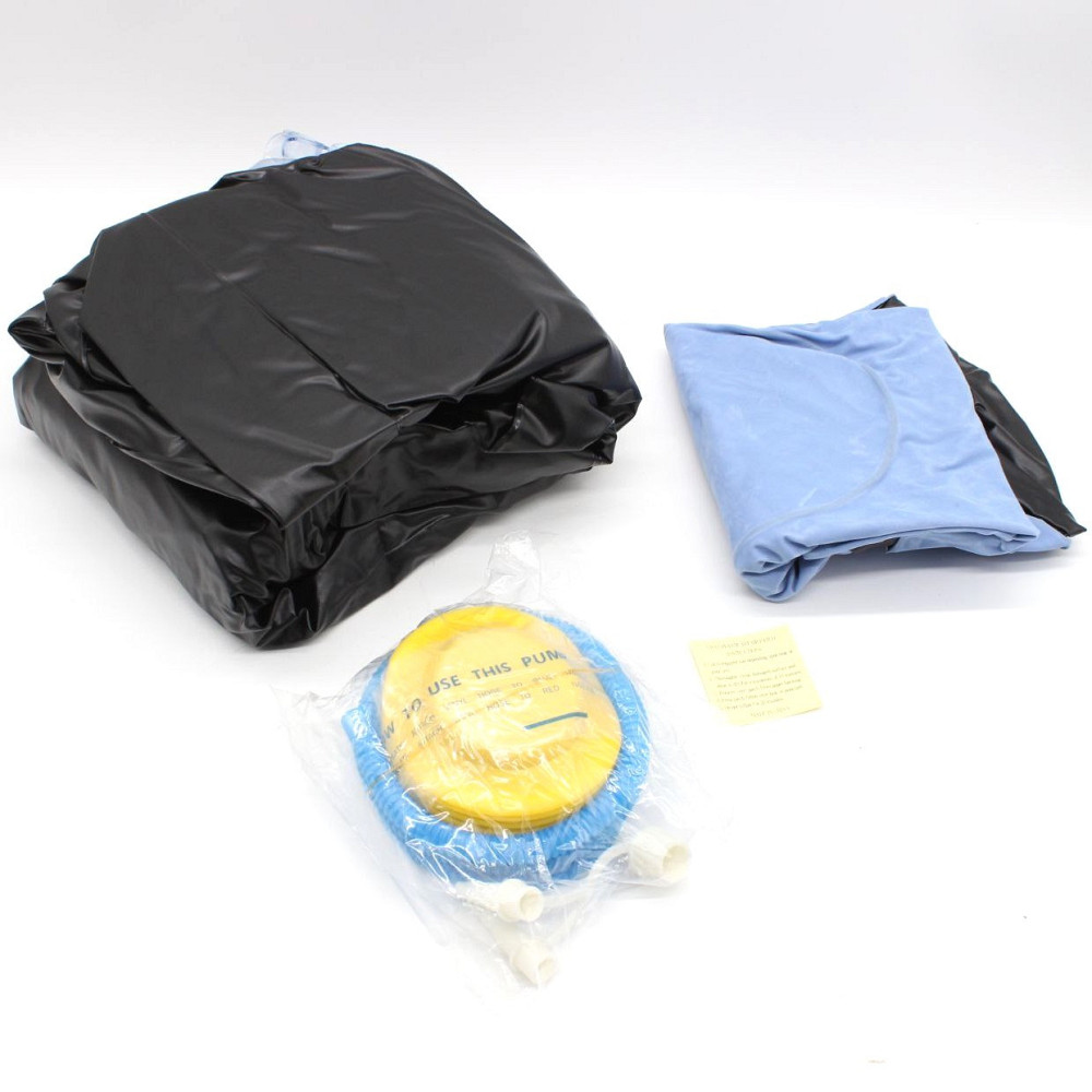 Надувне крісло з пуфиком 2в1 (116х98х83см,до 100кг) Air Sofa + насос,Блакитний SBR Київ - фото 10