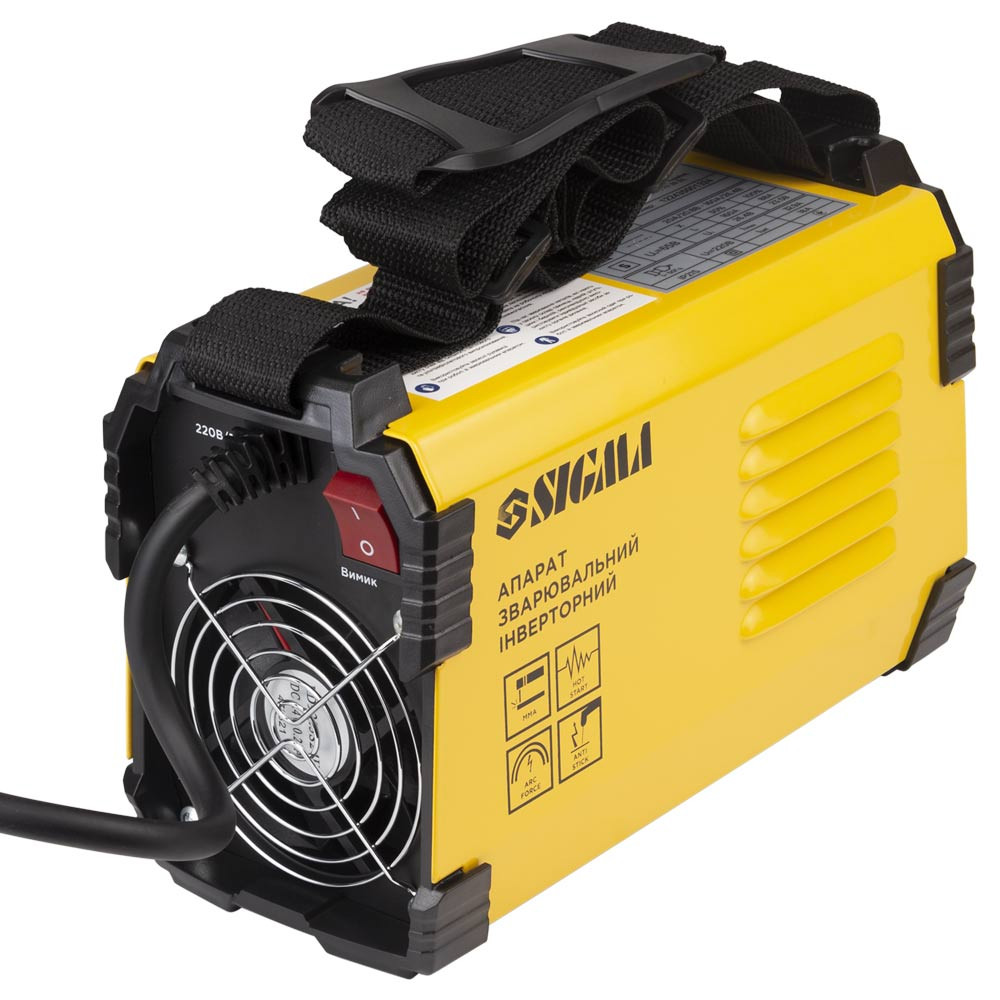 Sigma Аппарат сварочный инверторный ММА-160А электрод 4мм дисплей SIGMA (5387571) Коломия - фото 2