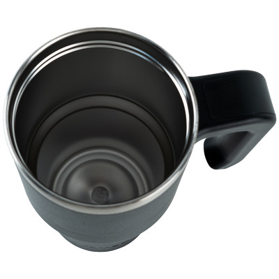 Термокружка Kite з ручкою 600 мл чорна (K24-1207-1) Вінниця - фото 5