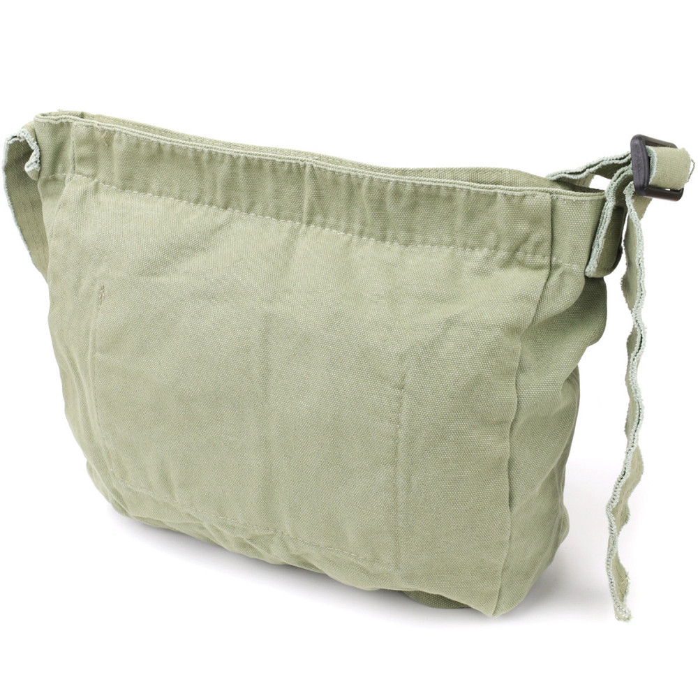 Сумка на плече из качественного текстиля Vintage sale_15131 Оливковый Киев - изображение 2