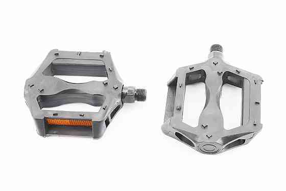 Педалі MTB 9/16" (100x90x20mm) пластикові, чорні (без підшипників) Київ