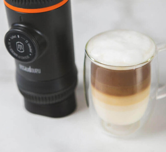 Набор аксессуаров DG Kit 140мл для кофеварки Wacaco Nanopresso чашка и адаптер для капсул Черный Винница - изображение 4