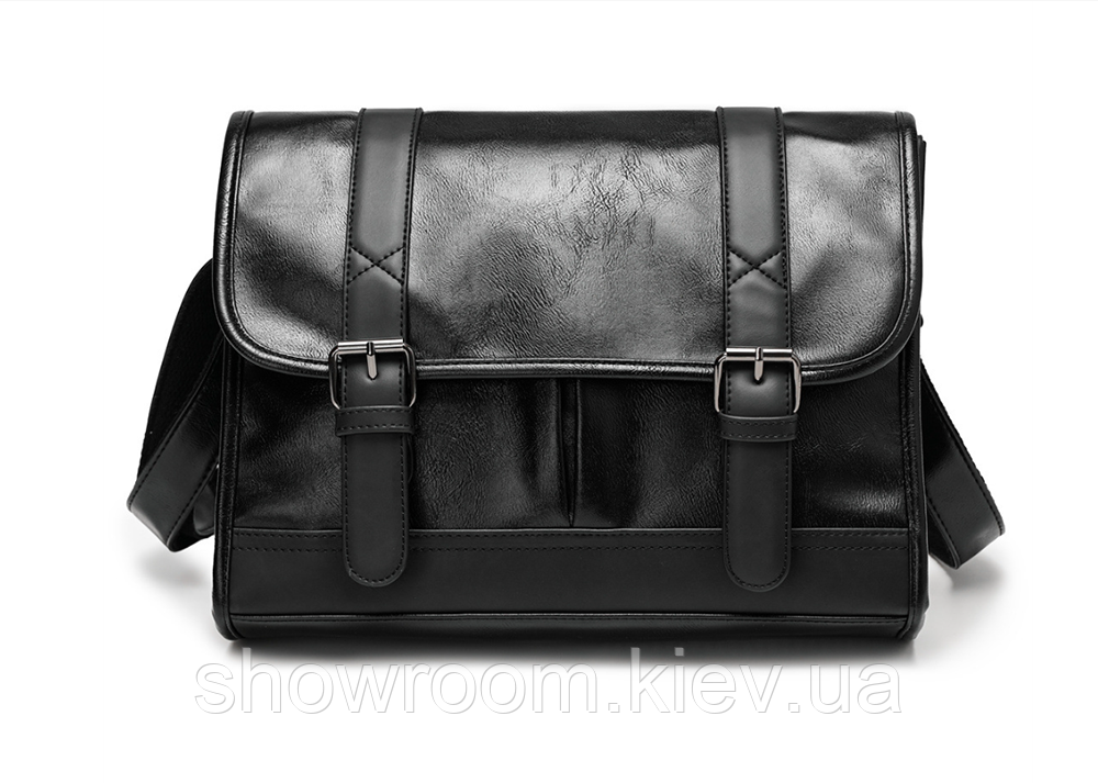 Недорога чоловіча офісна сумка на плече Prestige (4050) Київ - фото 3