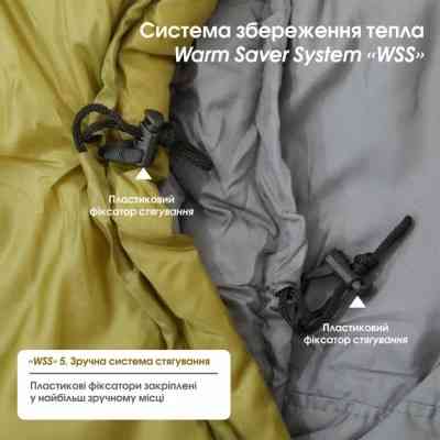 Спальний мішок Mousson RINGO R Olive (10163) Вінниця