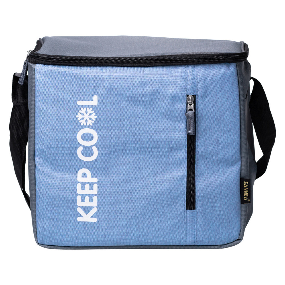 Термосумка холодильник 16 (л) для їжі, напоїв, пива холодильна сумка для риболовлі та пікніка Блакитний HP-14-17 Коломыя - изображение 6