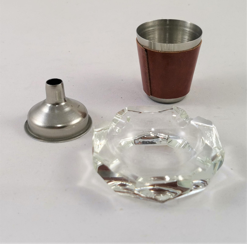 Подарунковий Набір 5 в 1 Jack Daniel's ( фляга, лійка, чарка, попільничка та кусачки для нігтів) Дніпро - фото 3