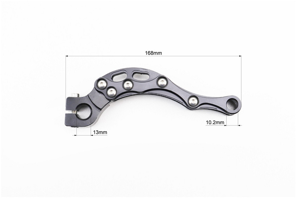 Важіль перемикання передач 29 шліців TUNING, ЧОРНИЙ (див. фото розмірів) Київ - фото 3