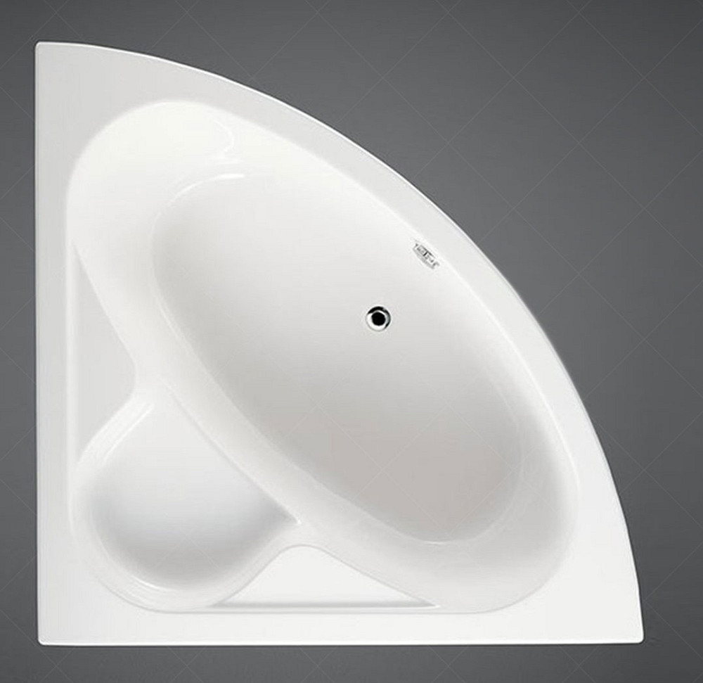 Кутова акрилова ванна RAK Ceramics Relax (1430 x 1430 x 430 мм) Рожева Київ - фото 2