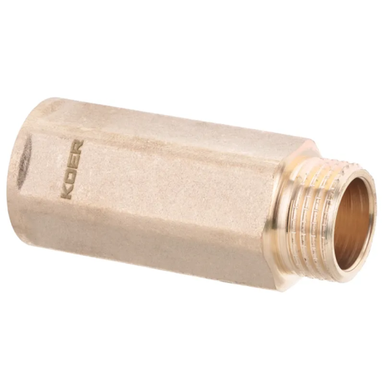 Подовжувач Koer WM. E06-50. WN - 1/2"-50 мм (Без нікелю) (KR3014) Київ