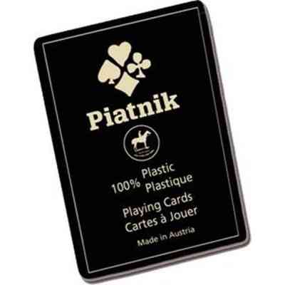 Карты игральные Piatnik Пластиковые в пластиковой коробке, 1 колода х 55 карт (PT-136429) Винница