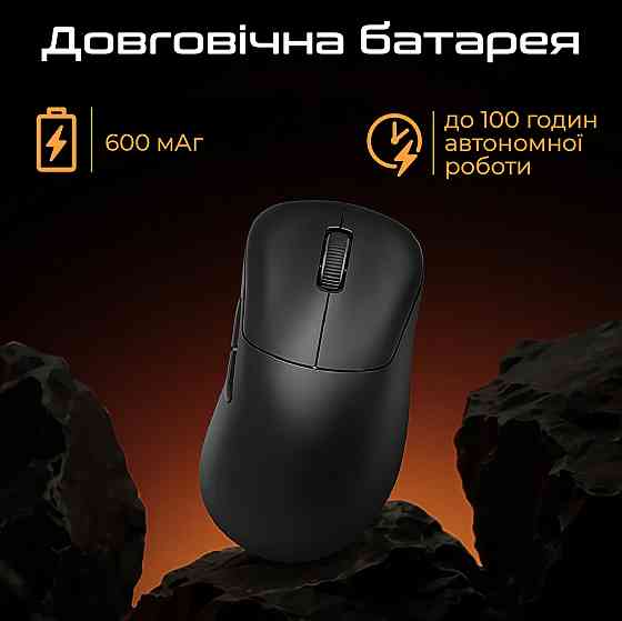 Миша бездротова RAWM ER21 White ( 18018 ) Харьков