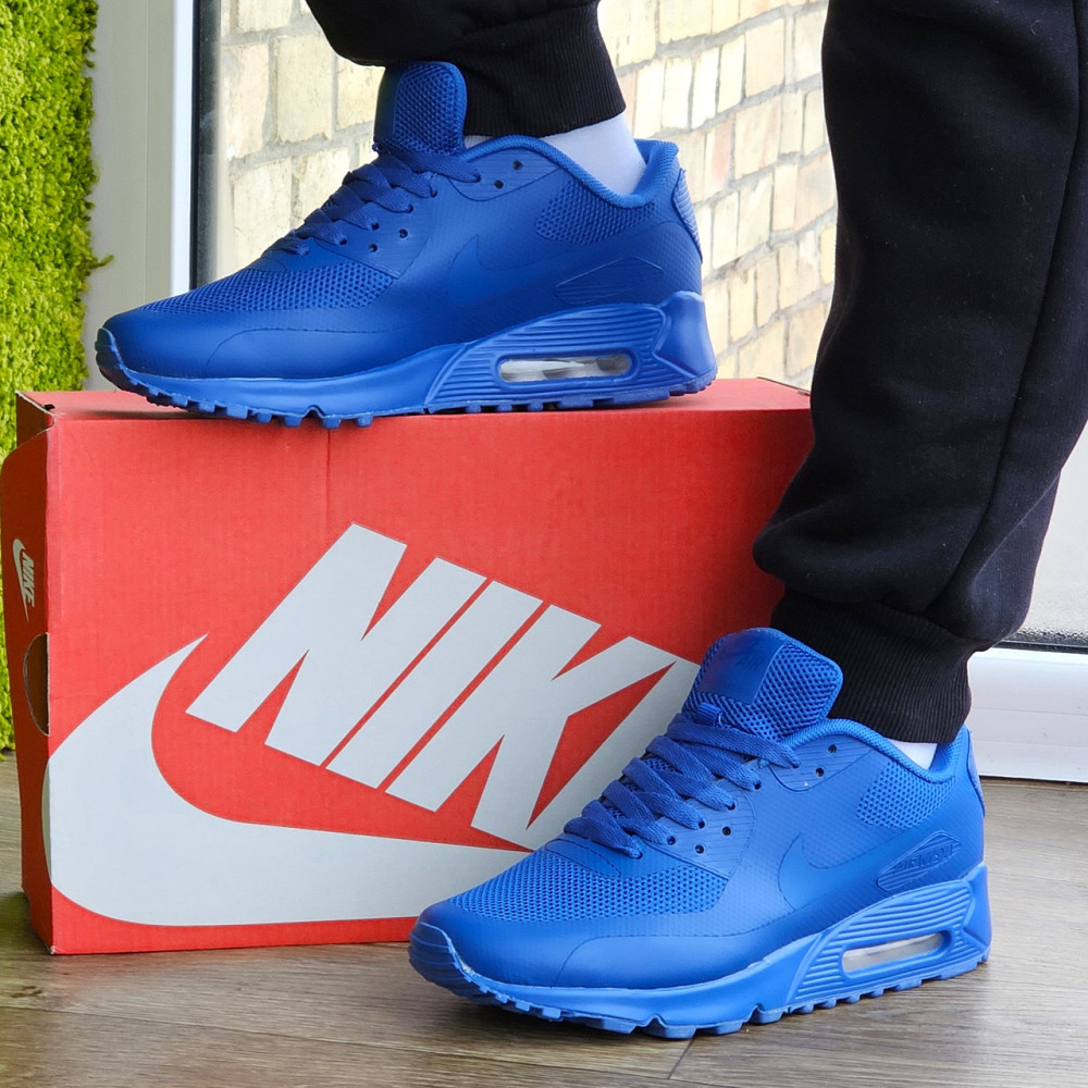 Кроссовки Nike 90 Синие Мужские Найк с Амортизацией (размеры: 40) Днепр - изображение 1