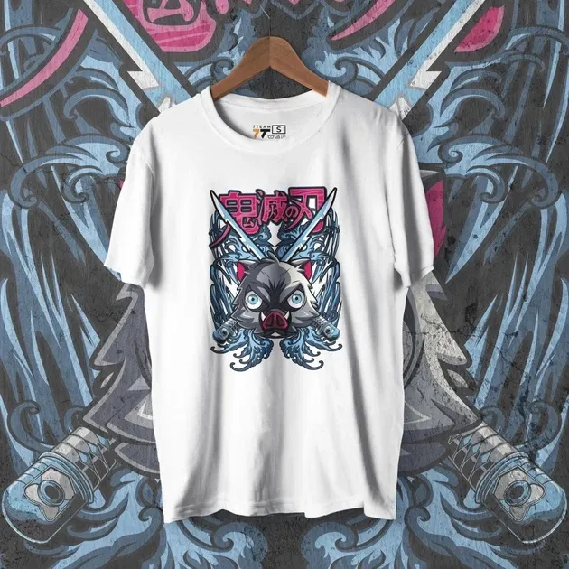 Футболка для подростка мальчика с принтом Клинок, рассекающий демонов Іноске Хашибіра 2 WE Размер 160 Anime10352 Днепр - изображение 1