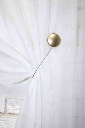 Магніти для штор і гардин (125м) Коло набір 2 шт Злотистий (81-036) Київ