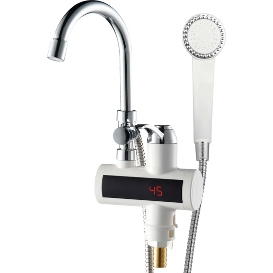 Проточный водонагреватель Zerix ELW22-E с индикатором температуры ZX3079 Харьков