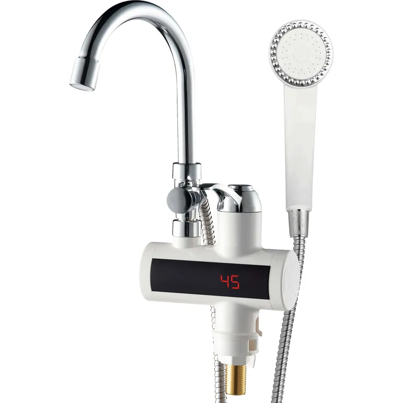 Проточный водонагреватель Zerix ELW22-E с индикатором температуры ZX3079 Харьков - изображение 1