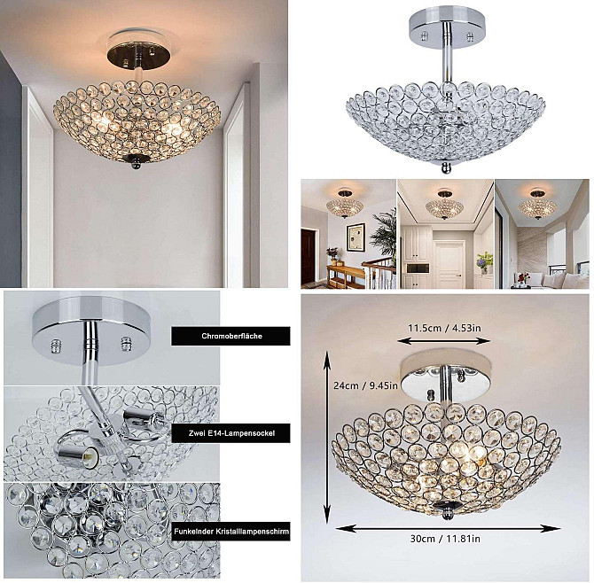 Люстра DINGLILIGHTING WSCL33-01 Луцк - изображение 1