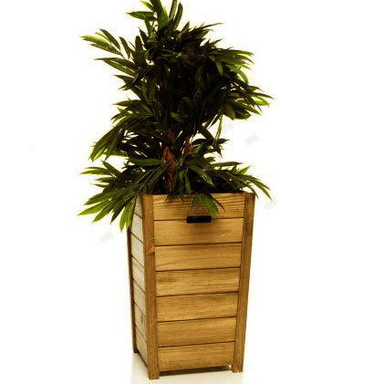 Кашпо садове "Кабімас" сієна Миколаїв - фото 1