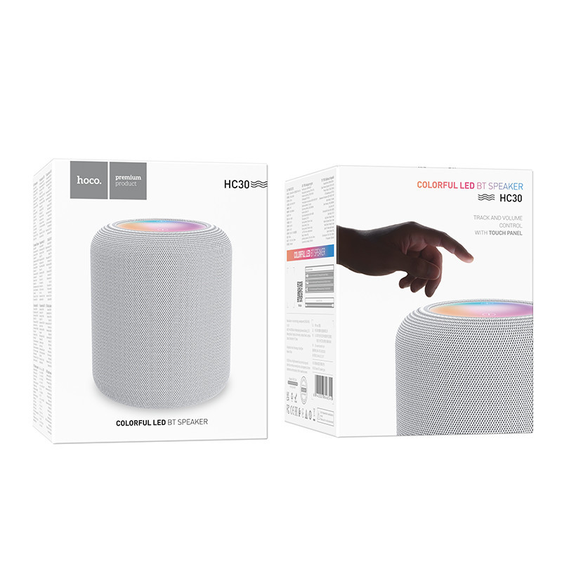 Портативна колонка HOCO HC30 Oceano BT speaker Gray Киев - изображение 1