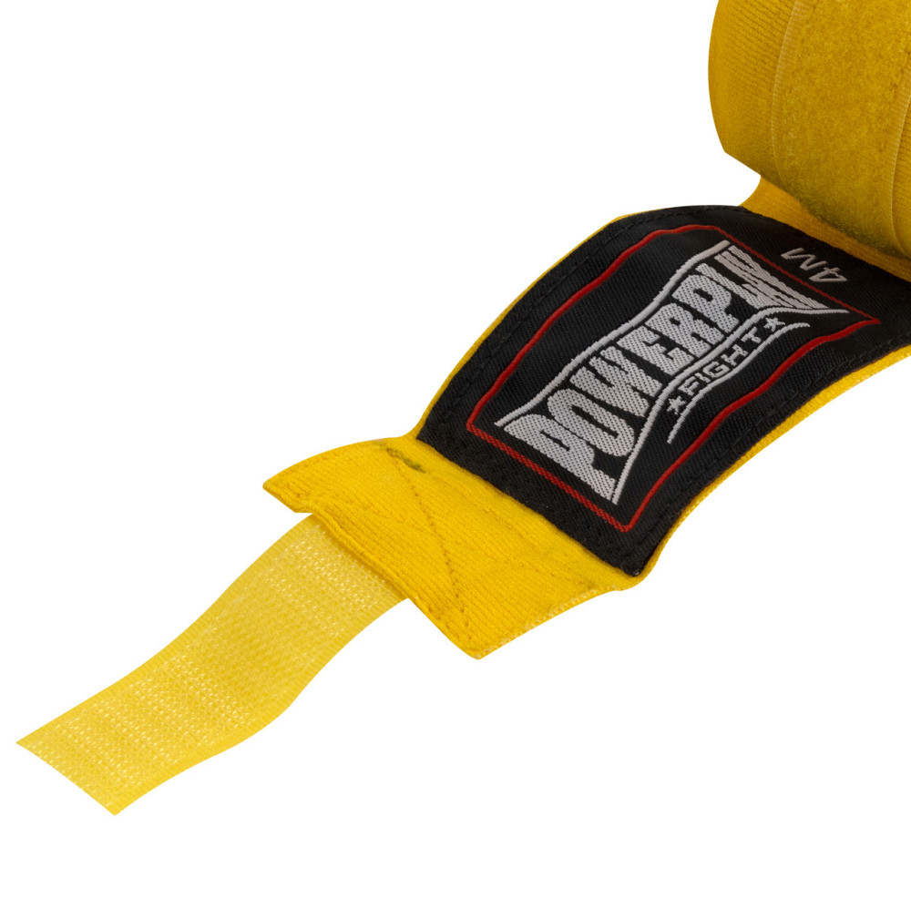 Бинти для боксу PowerPlay 3046 Жовті NYLON (3м) Каменское - изображение 7