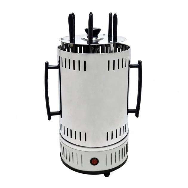 Шашличниця DOMOTEC MS-7782 нержавіюча сталь 1000 Вт 6 шампурів SB-85 Івано-Франківськ - фото 1