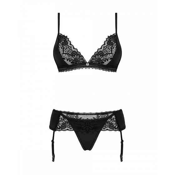 Кружевной комплект Obsessive Maderris 3-pcs set XS/S Sex Aura Киев