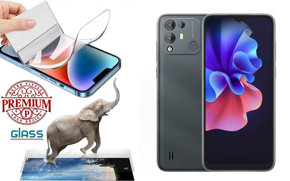 Полиуретановая пленка Blackview A55 Pro, Premium, толщина 0,2 мм Киев - изображение 1