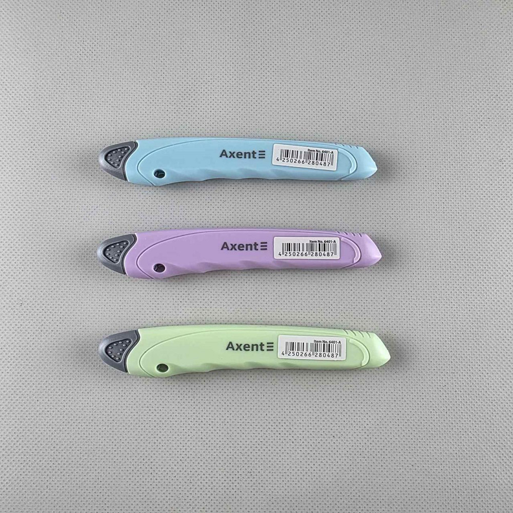 Нож канцелярский Axent 9мм 6401-A (1 шт) Харьков - изображение 6