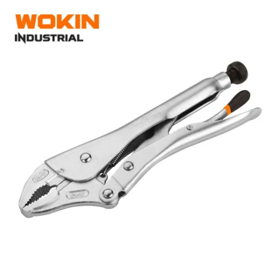 Кліщі зажимні гейферні з овальними губками 10″ WOKIN WK-103110 Одеса