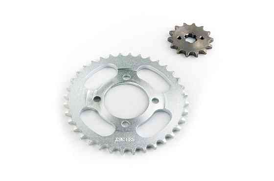 Зірки трансмісії (пара) мопед Дельта 428-14T + 428-36T Мукачево