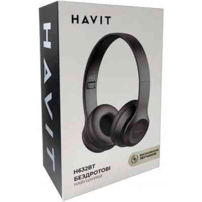 Наушники Havit HV-H632BT Black (HV-H632BT) Винница