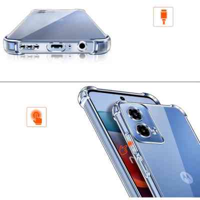 Чохол до мобільного телефона BeCover Anti-Shock Motorola Moto G35 Clear (712779) Вінниця