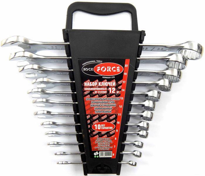 Набір ключів комбінованих 12пр. (6-14, 17,19, 22мм) у пласт.держателі Одеса - фото 1