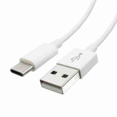 Дата кабель USB 2.0 AM to USB-C 1.0m white OEM Atcom (C001) Вінниця