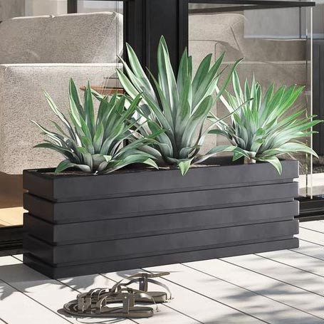 Кашпо садове "Ліріо" венге Миколаїв - фото 1