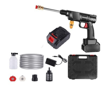 Аккумуляторная мойка Высокого Давления BX-3219, 2 Аккумулятора 24В, Мощность 550Вт, Расход Воды 4 Л/мин 5м Одесса - изображение 3