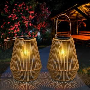 Підвісні ліхтарі на сонячній батареї 2шт Луцьк - фото 1